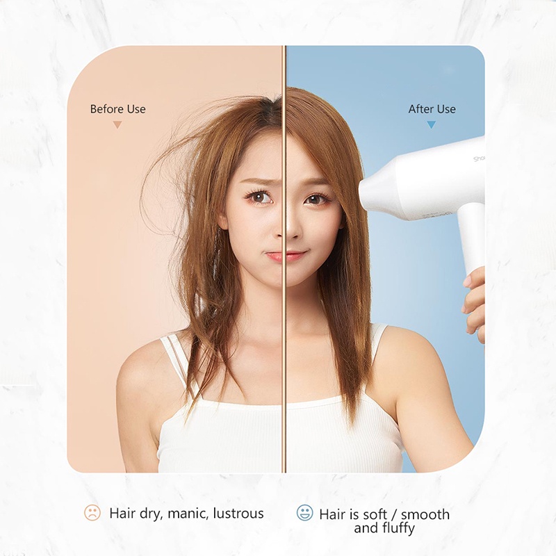 xiaomi-ไดร์เป่าผมไอออน-showsea-1800w-a1-a2-anion-electric-hair-dryer