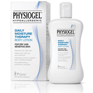 Physiogel Daily Moisture Therapy Body Lotion 200 ml ฟื้นบำรุงผิวบอบบางแพ้ง่าย เสริมเกราะความชุ่มชื้นให้ผิวคงความชุ่มชื้น