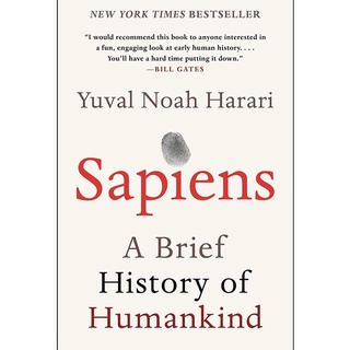 หนังสือภาษาอังกฤษ Sapiens: A Brief History of Humankind by Yuval Noah Harari