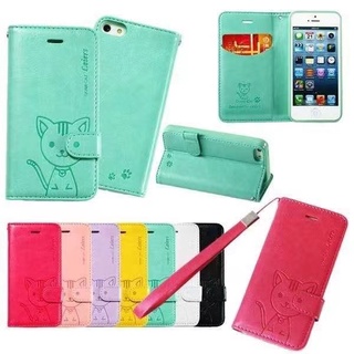 เคสฝาพับ Domicat Realme 5 5i 5s/realme c15 c12 c35 c30s c53 c55 c3 ฝาผับเก็บนามบัตรได้