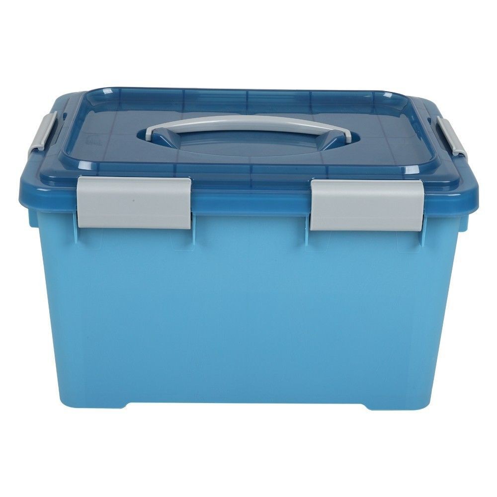 กล่องใส่ของอเนกประสงค์ฝาปิด-hk-8201-42-6x31-2x26-ซม-สีฟ้า-กล่องใส่ของอเนกประสงค์-วัสดุผลิตจากพลาสติกคุณภาพดี-แข็งแรงทนท