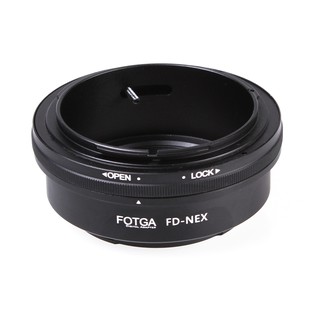 อะแดปเตอร์แหวนยึดเลนส์กล้องสําหรับ เลนส์ Canon FD กับ กล้อง Sony NEX E NEX-3 NEX-5 NEX-VG10