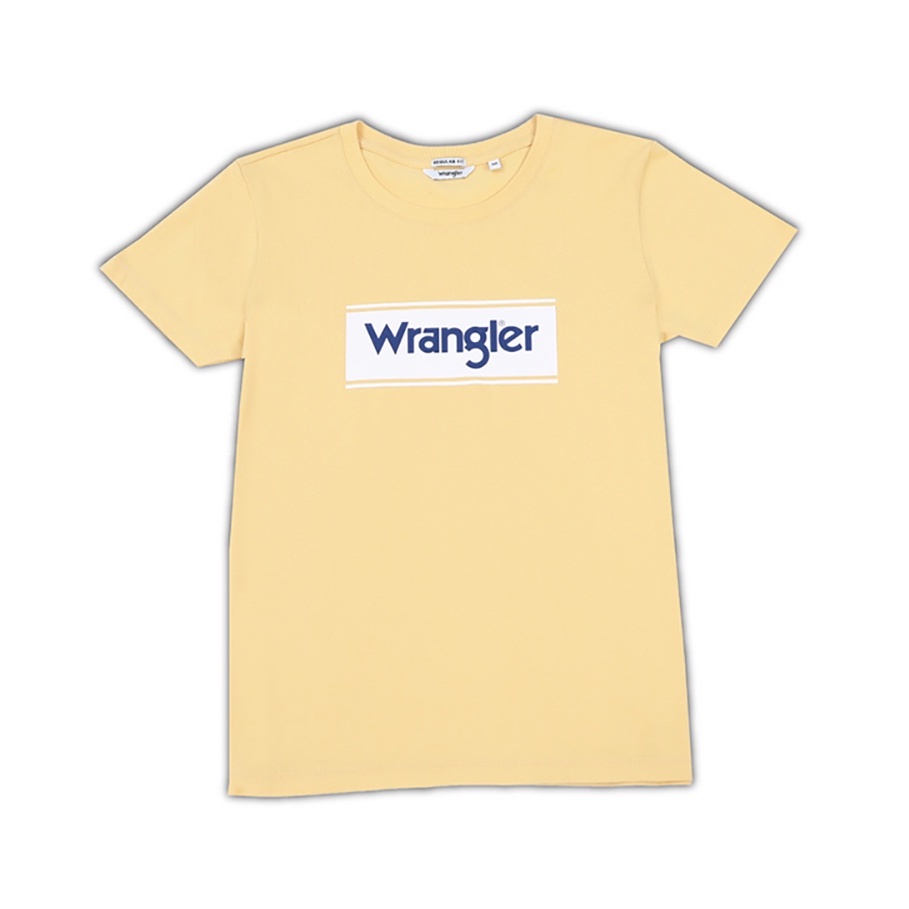 hot-sale-เสื้อยืดแขนสั้น-wrangler-รุ่น-wr-s172r201-yellow-wrangler