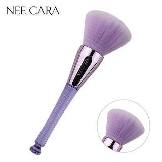 Nee Cara Powder Brush #N826 : neecara นีคาร่า แปรงแต่งหน้า ด้ามม่วง x 1 ชิ้น @beautybakery