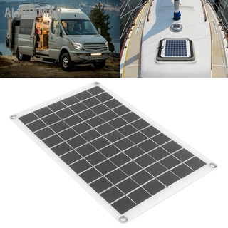 Alabama แผงเซลล์แสงอาทิตย์ แบบพกพา 100W Monocrystalline 12/24V เอาท์พุต Usb สําหรับรถพ่วง เรือยอร์ช