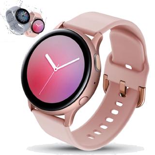 สินค้า สายนาฬิิกาซิลิโคนสำหรับ Samsung Galaxy Watch Active 2 40 มม. สาย 20 มม.