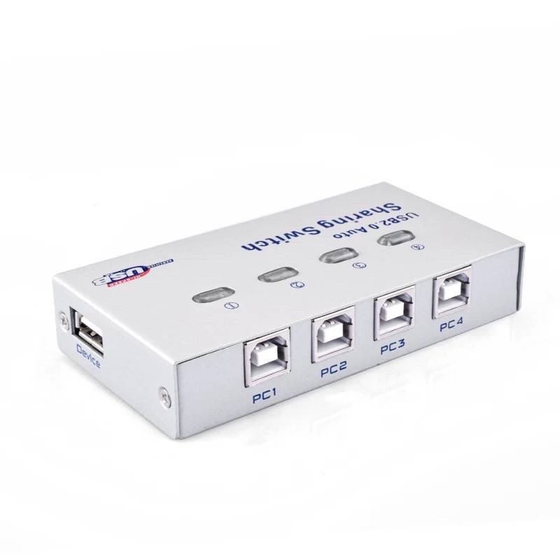 usb-2-0-hub-auto-sharing-switch-2-ports-4port-for-computer-pc-printer-สินค้ามีพร้อมส่ง