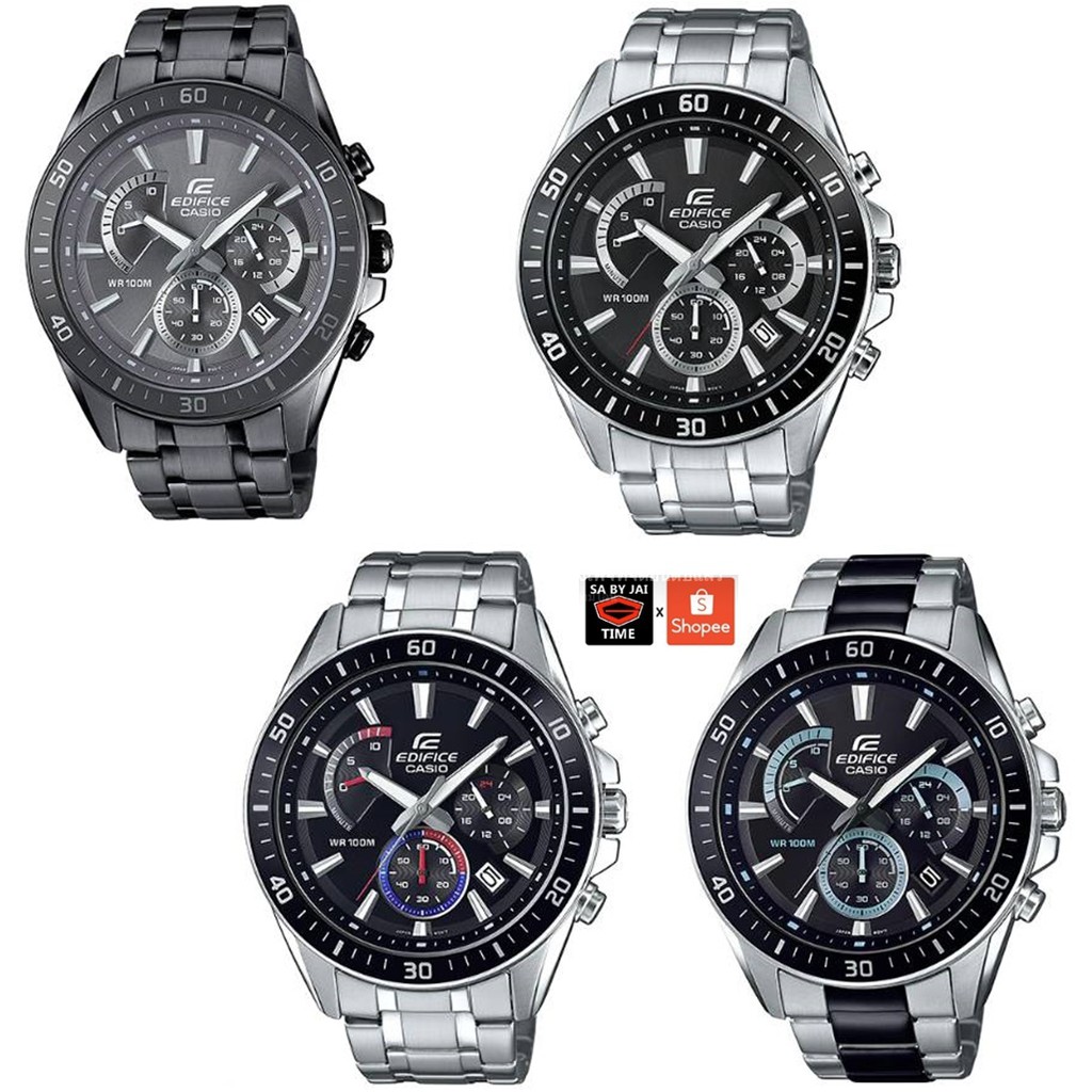 ภาพหน้าปกสินค้าแท้ศูนย์ นาฬิกาข้อมือผู้ชาย Casio Edific EFR-552 EFR-552D series ประกันศูนย์ไทย 1 ปี
