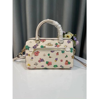 Coach ROWAN SATCHEL WITH SPACED FLORAL FIELD PRINT CA220