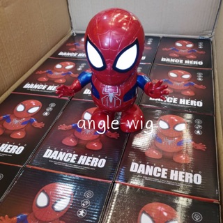 spiderman เต้นได้มีเสียงมีไฟ รบกวนอ่านเงื่อนไขการกดสั่งสินค้าด้วยนะค่ะ