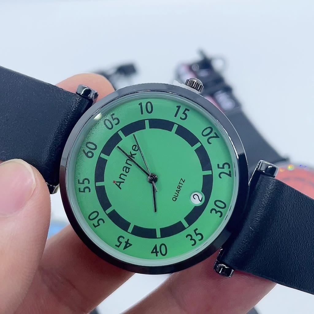 ananke-เวอร์ชั่นเกาหลีนาฬิกาแฟชั่นลำลองน้ำหนักเบาบางเฉียบนาฬิกาใหม่อินเทรนด์