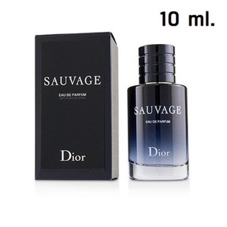 Dior Sauvage Eau de Toilette for men ขนาด 10ml. ของแท้