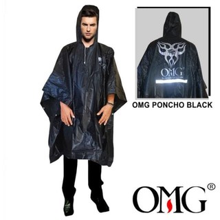 เสื้อกันฝน PVC กันน้ํา ลายแบทแมน OMG