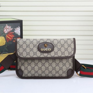 กระเป๋าคาดเอว Gucci GG ใหม่กระเป๋าหน้าอกกระเป๋าสะพาย