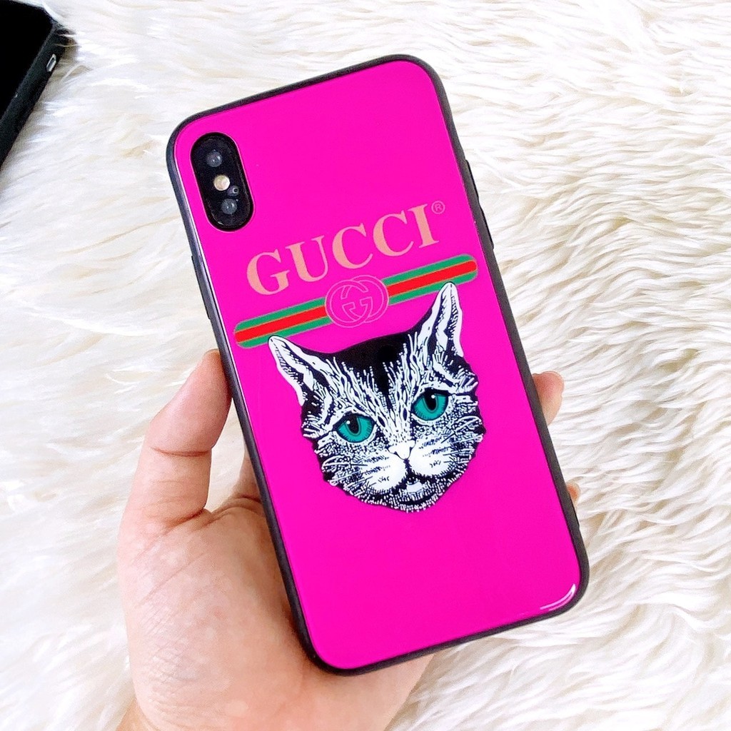 พร้อมส่ง-เคสกระจกลายแมว-ใหม่ล่าสุด