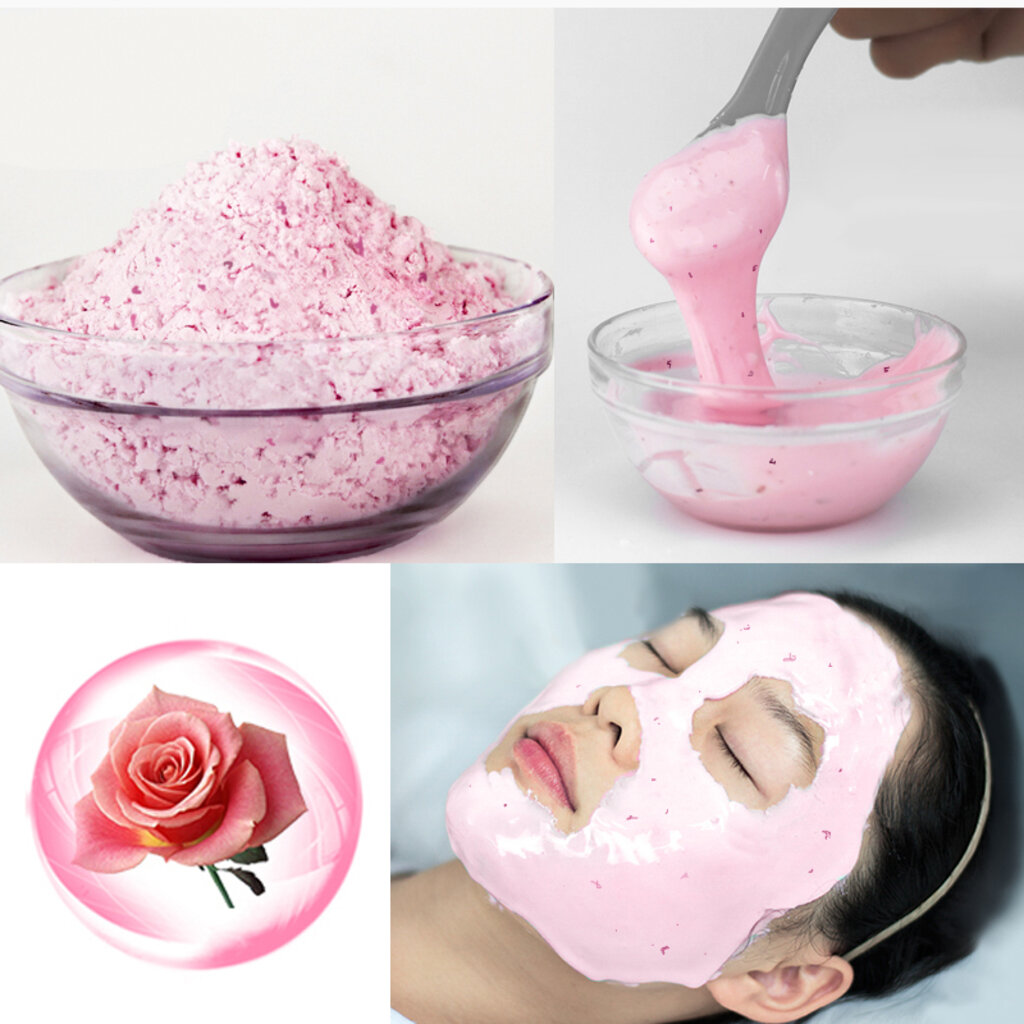 rose-facial-mask-250g-มาร์คหน้าสูตรกุหลาบป่าช่วยทำให้ผิวขาวกระจ่างใส