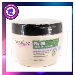 ♏Yougee ยูจี แคนาดา มาส์ก เข้มข้น --PhytOill Nutrition Hair Mask- ทรีทเม้นท์ สำหรับผมเสีย ครีมนวด อบไอน้ำ บำรุงผม หมักผม