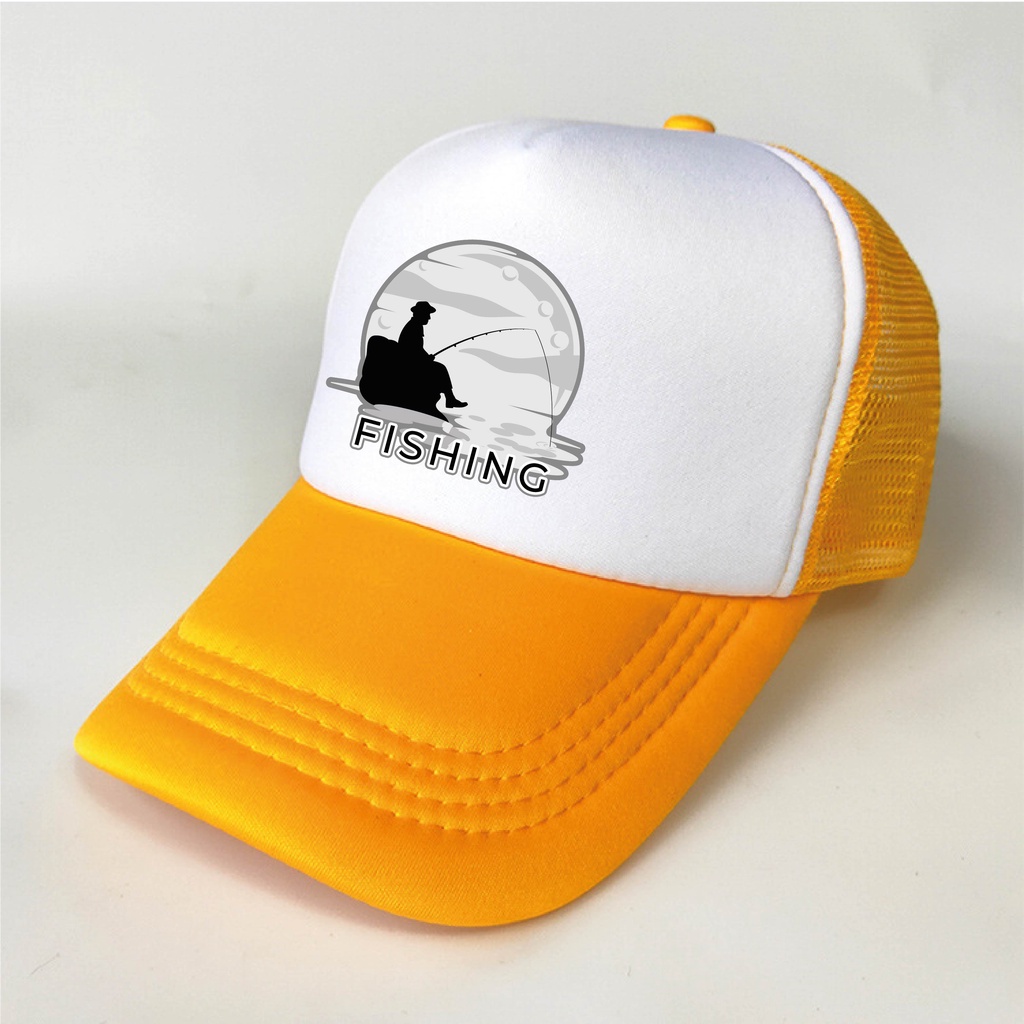 หมวกตกปลา-คนตกปลา-fishing-ใส่สวย-หล่อ-เท่-ได้ปลาใหญ่-หมวกแก๊ป-cap-หมวกตาข่าย-ระบายอากาศ-สินค้าราคาพิเศษ