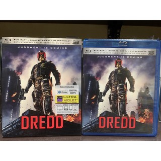 Dredd : Bluray แท้ มือสองน่าสะสม 2d/3d หายาก