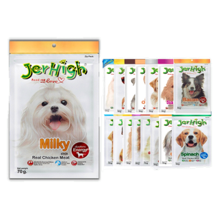 โปรโมชั่น : 3ฟรี1 Jerhigh Stick เจอร์ไฮ สติ๊ก ขนมสุนัข 50-60g