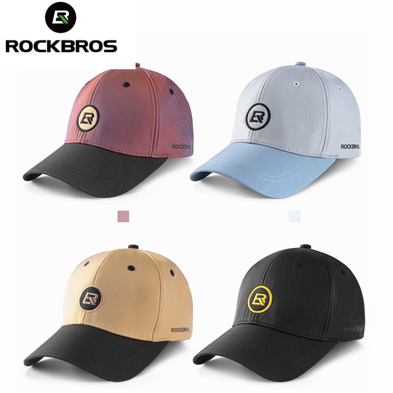 rockbros-หมวกขี่จักรยาน-ผู้ชาย-ผู้หญิง-ป้องกันแสงแดด-ระบายอากาศ-หมวกวิ่ง-ตั้งแคมป์-กีฬากลางแจ้ง