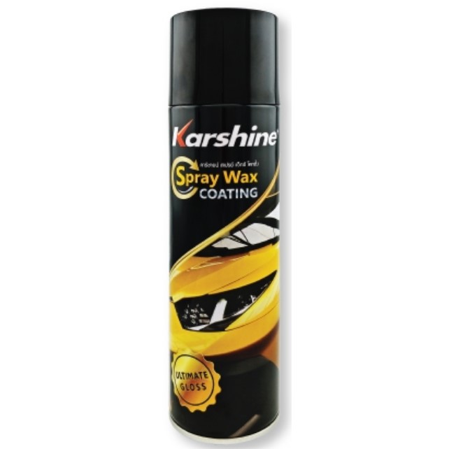 คาร์ชายน์-สเปรย์-แว๊กซ์-โคทติ้ง-karshine-spray-wax-coating-ผลิตภัณฑ์เคลือบเงาสีรถยนต์-500-มล
