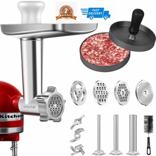 Kitchenaid อุปกรณ์เสริมเครื่องบดอาหาร เครื่องบดเนื้อสัตว์ ไส้กรอก เบอร์เกอร์ FGA สําหรับผสมอาหาร