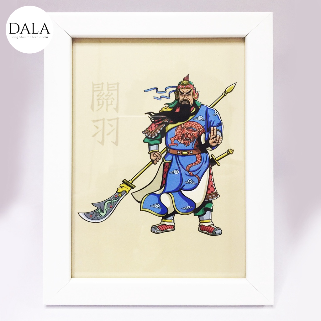 dala-ฮวงจุ้ย-รูปภาพมงคล-เสริมฮวงจุ้ย-ภาพเสือ-ภาพกวนอู่-ภาพมังกร-ขนาด-4-x-6-นิ้ว-ของขวัญ-แต่งบ้าน
