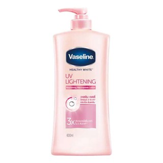 Vaseline healthy white UV lightening 400ml.วาสลีน เฮลธี้ ไวท์ ยูวี ไลท์เทนนิ่ง โลชั่นทาตัว