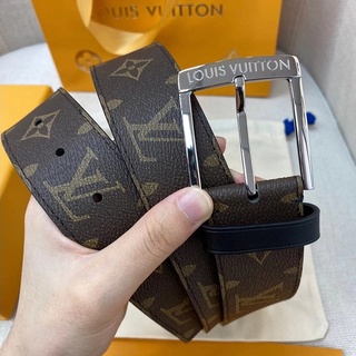 Louis Vuitton Beltเข็มขัดหนัง เข็มขัด louis Vuitton แท้ 100%