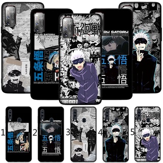 เคสซิลิโคนนิ่ม ลายอนิเมะ Jujutsu Kaisen Gojo Satoru 121HE สําหรับ Samsung Galaxy S10 S10e S9 S8 Plus Lite S7 Edge