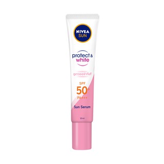 NIVEA นีเวีย ซัน โพรเท็ค แอนด์ ไวท์ อินสแตนท์ ออร่า เซรั่ม เอสพีเอฟ50+ พีเอ+++ 30ml. *หมดอายุ13/06/23*