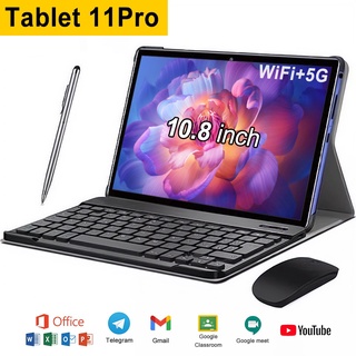 ภาพหน้าปกสินค้า🔥 รับประกัน 1 ปี🔥 ซื้อ 1 แถม 6 🔥 2022 แท็บเล็ตใหม่ 11Pro แท็บเล็ตดั้งเดิม 16RAM + 512GB แท็บเล็ตอัจฉริยะ แท็บเล็ต Android11 ​​รองรับโปรเซสเซอร์เธรดคอร์ 4G/5G หน้าจออัตราสูง 10.8 นิ้ว อัตราการรีเฟรชสูง แบตเตอรี่ความจุสูง [จัดส่งจาก กรุงเทพฯ] ซึ่งคุณอาจชอบราคาและรีวิวของสินค้านี้