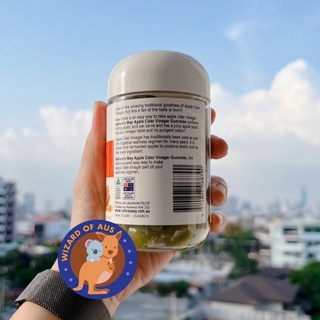 ภาพขนาดย่อของภาพหน้าปกสินค้าNature's Way Apple Cider Vinegar 65 Gummies แท้จากออสเตรเลีย กัมมี่น้ำส้มสายชูแอปเปิ้ลไซเดอร์ จากร้าน wizard_of_aus บน Shopee ภาพที่ 1