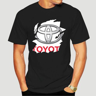 TOYOTA เสื้อยืดพิมพ์ลายโตโยต้าตลก Tee 6097 X