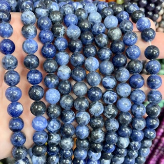 สินค้า โซดาไลท์ Sodalite สีพิเศษ หินหยั่งรู้ เส้นยาว เกรด A