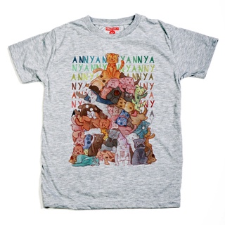 เสื้อยืด แขนสั้น แชปเตอร์วัน คาแรคเตอร์ ลาย แอนนี่ แคม ผ้านิ่ม / Anny Cat Chapter One Character Soft T-Shirt