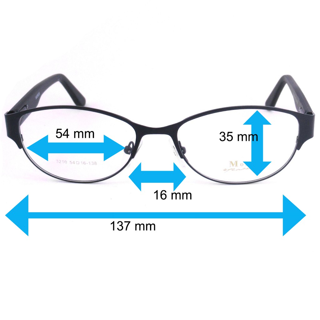 moris-แว่นตา-รุ่น-3210-สีดำ-กรอบแว่นตา-สำหรับตัดเลนส์-วัสดุ-สแตนเลสสตีล-ขาสปริง