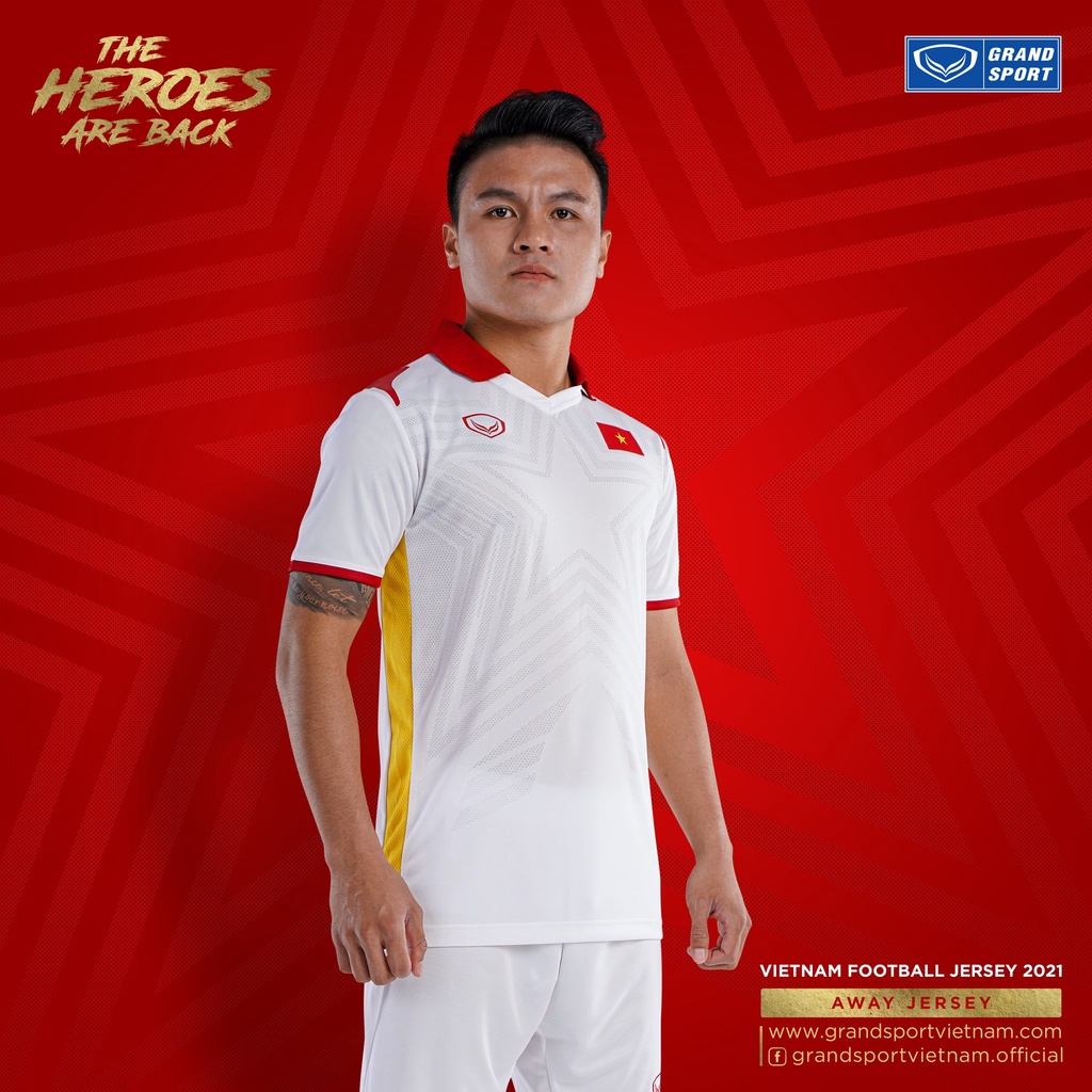 nwt-2021-22-ของแท้-เสื้อฟุตบอลทีมชาติเวียดนาม-เกรดนักเตะ-vietnam-football-nation-jersey-shirt-away-player-version