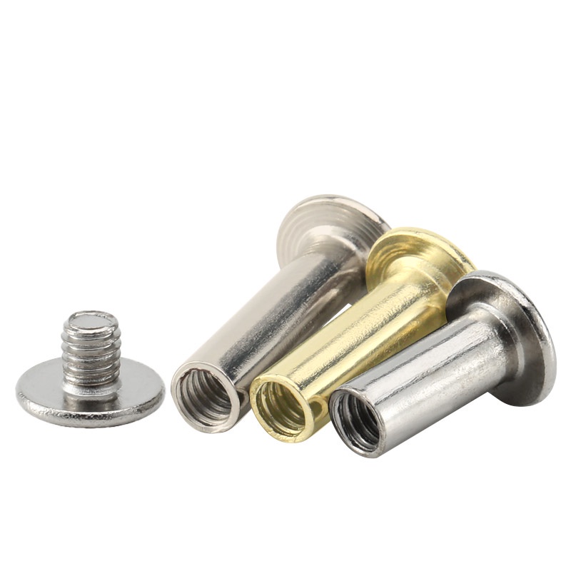 M3-M4 304 สแตนเลสสตีล Submother Stud Rivet อัลบั้มภาพสกรู Dotting ล็อค ...