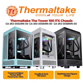 ภาพหน้าปกสินค้าCASE (เคสมินิเกมมิ่ง) THERMALTAKE THE TOWER 100 Mini-ITX Tempered Glass x 3 ที่เกี่ยวข้อง
