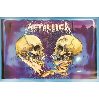 โปสเตอร์ วง ดนตรี Metallica เมทัลลิกา ภาพ วงดนตรี โปสเตอร์ติดผนัง โปสเตอร์สวยๆ poster ยังไม่มีคะแนน