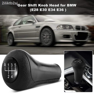 5 Speed Manual Car Gear Shift Knob Stick Head For BMW E28 E30 E34 E36 Black
