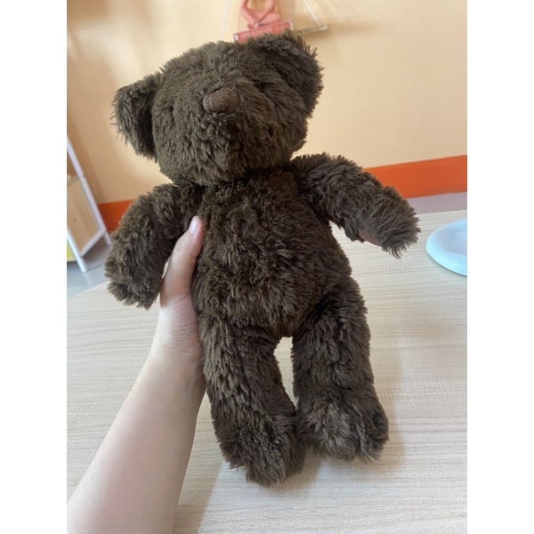 พร้อมส่ง-ตุ๊กตามือสอง-น้องหมีน้ำตาล-จาก-busch-gardens-usa-30-cm