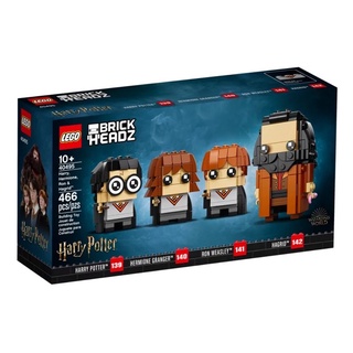 LEGO® BrickHeadz Harry, Hermione, Ron &amp; Hagrid 40495 - (เลโก้ใหม่ ของแท้ 💯% กล่องสวย พร้อมส่ง)