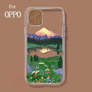 เคสโทรศัพท์มือถือ ลายพระอาทิตย์ตก สําหรับ Oppo A91 reno2F A92S A54 A74 A95 A96 A9 A5 2020 A32 A33 A72 A92 4G A55 A56 A57 A5s A3s A12 F9 A31 F11 reno 5 7pro