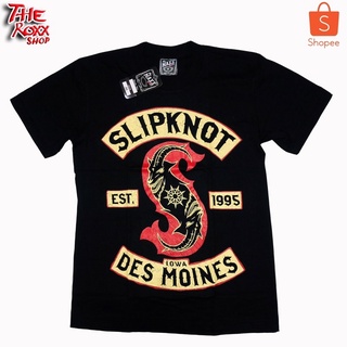 เสื้อยืดสีขาวเสื้อวง  Slipknot MS-110 เสื้อวงดนตรี เสื้อวงร็อค เสื้อนักร้องS-4XL