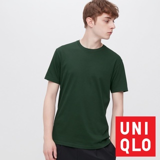 เสื้อยืด UNIQLO ยูนิโคล่ Dry Color คอกลม แขนสั้น - Dry Crew Neck Short Sleeve T-shirt (S,M,L,XL)