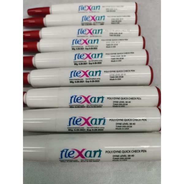 Flexart Poly/Dyne Treat Quick Check Pen (38-44 Dyne)- จาก USA สําหรับ ...