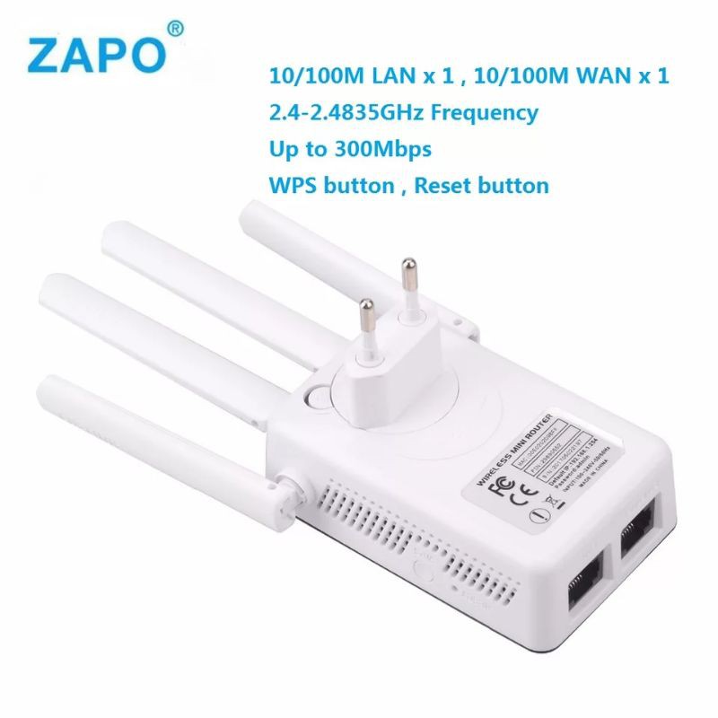 2-4ghz-wifi-wifi-300mbps-wireless-router-เสาอากาศรับสัญญาณสูง-repeater-booster-extender-เครือข่ายภายในบ้าน-802-11n-rj45